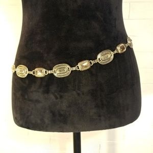 ⬇️Silver belt with exterder, heavy